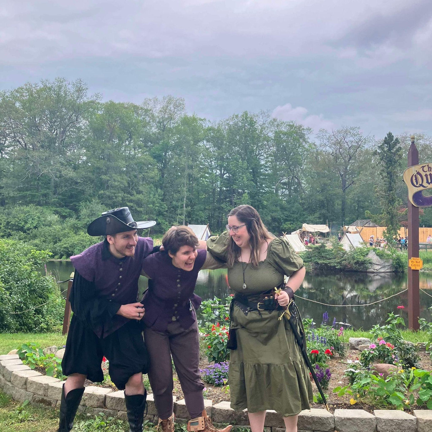 Cooper, Sammie and Kirsten Tuxedo Renfair