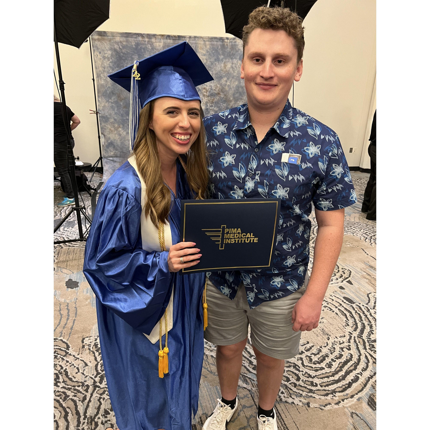 Taylor graduated her OTA program!
