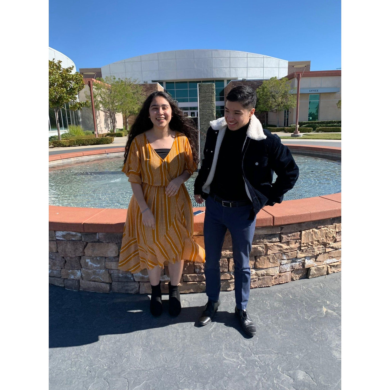 one of our first pictures !