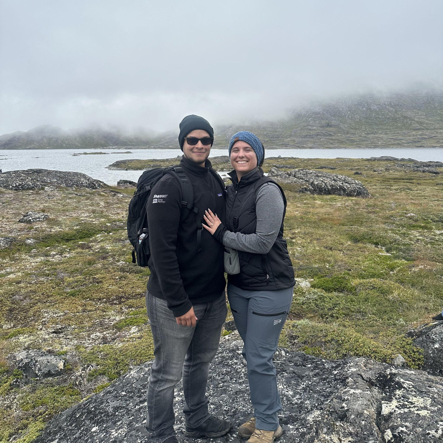 Our first picture engaged!