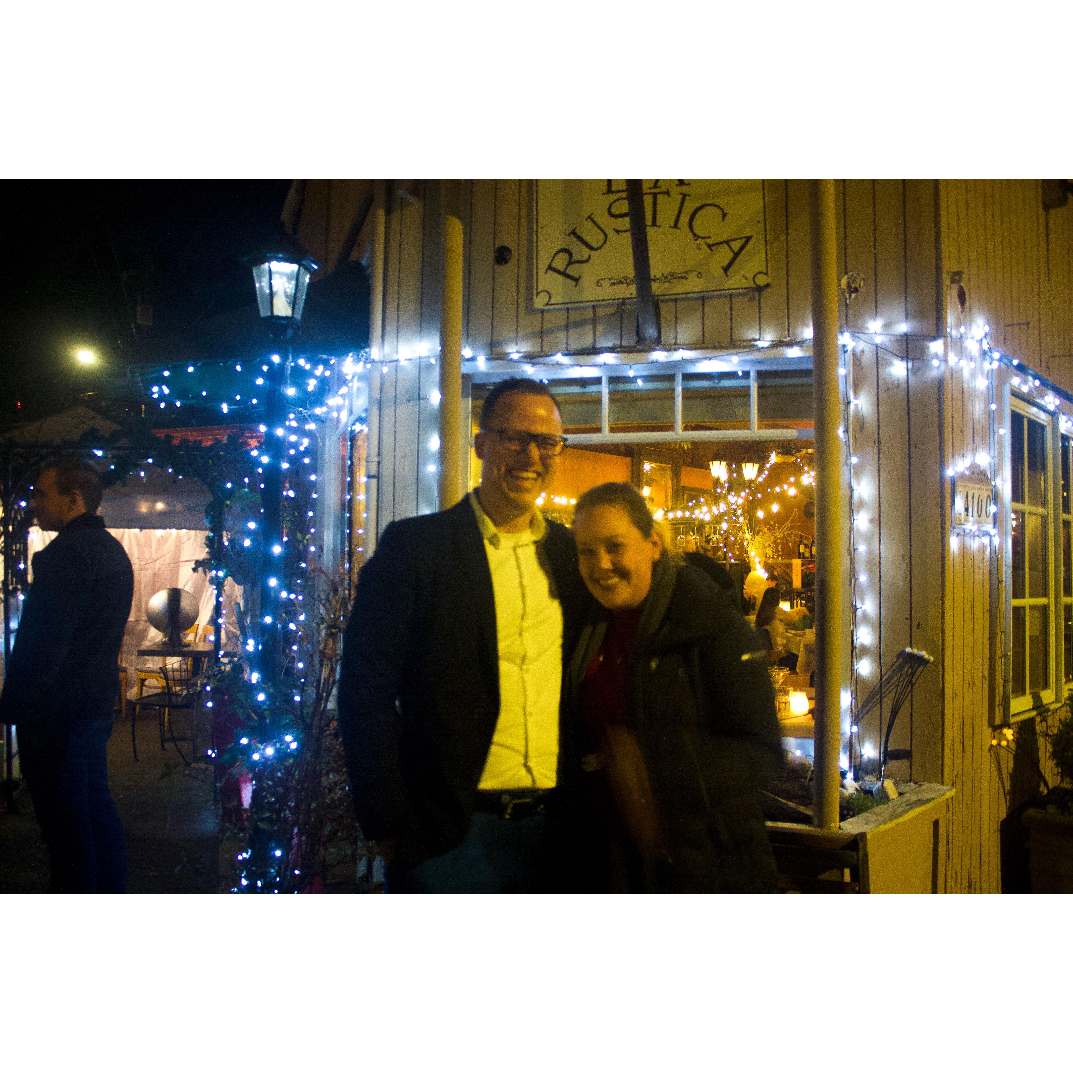 Our engagement night