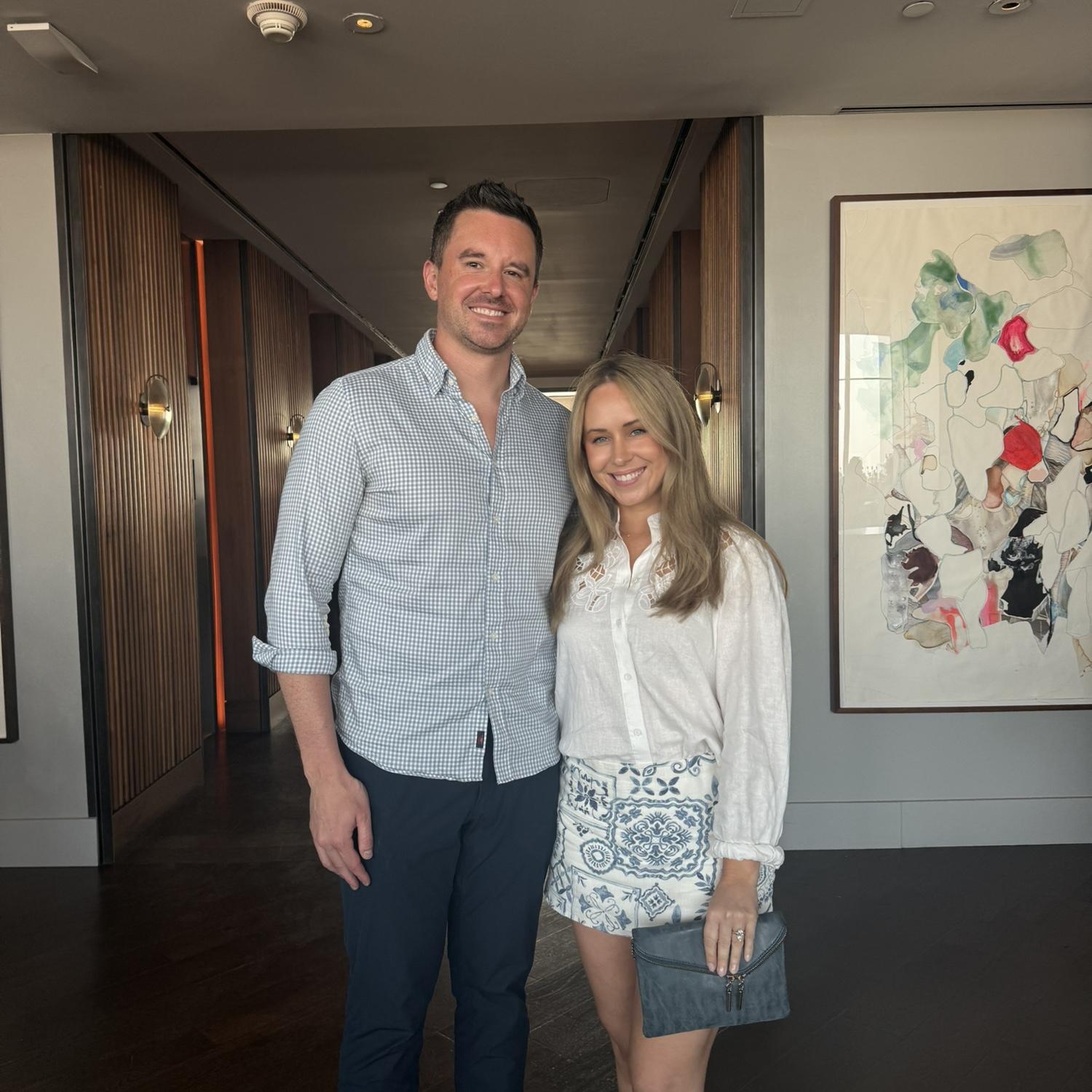 Manhatta on Engagement Day!