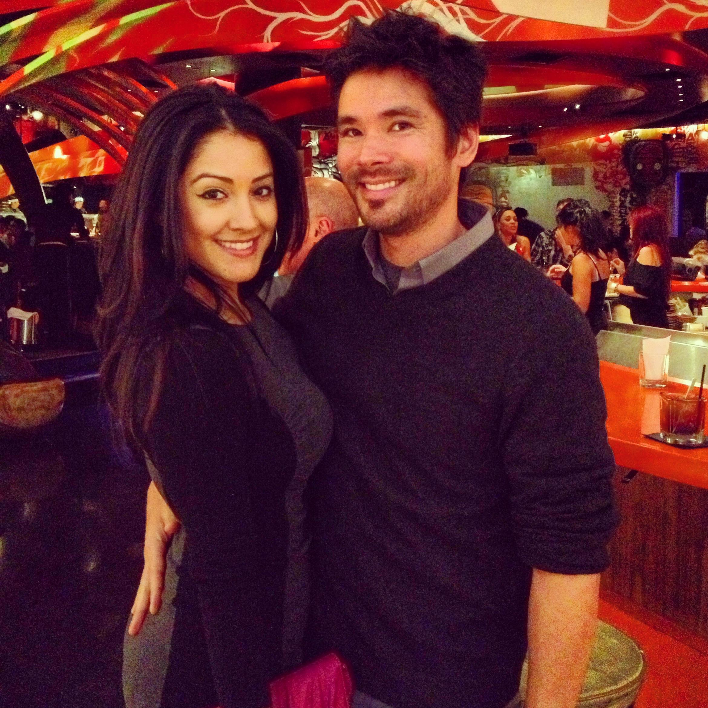 Celebrating Chris's birthday in Vegas - 2013
