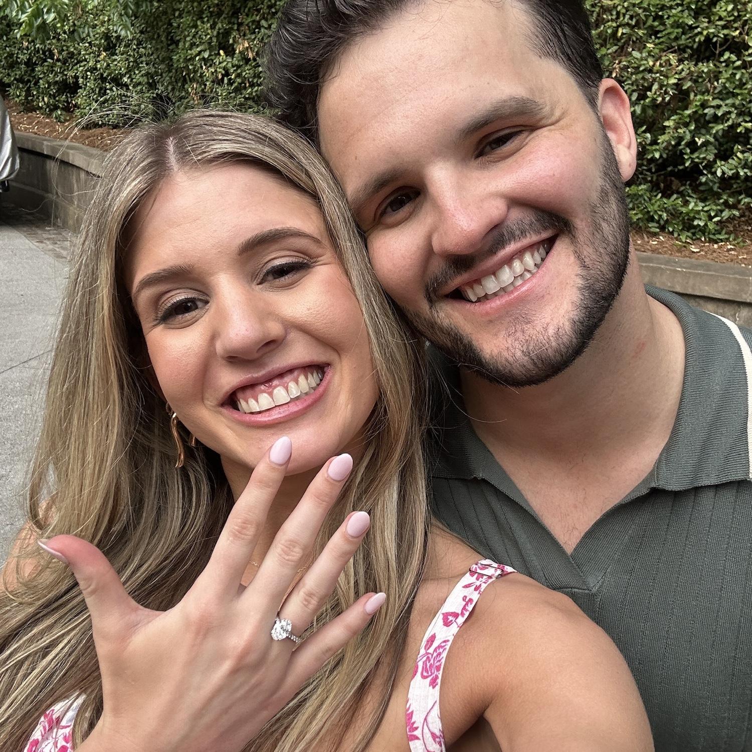 Right after we got engaged!!