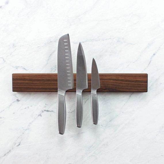 Bestseller, Magnetic Knife Rack, Wooden Knife Holder, Magnetic Knife Strip, Magnetic Knife Holder, Knife Rack, Wooden Knife rack