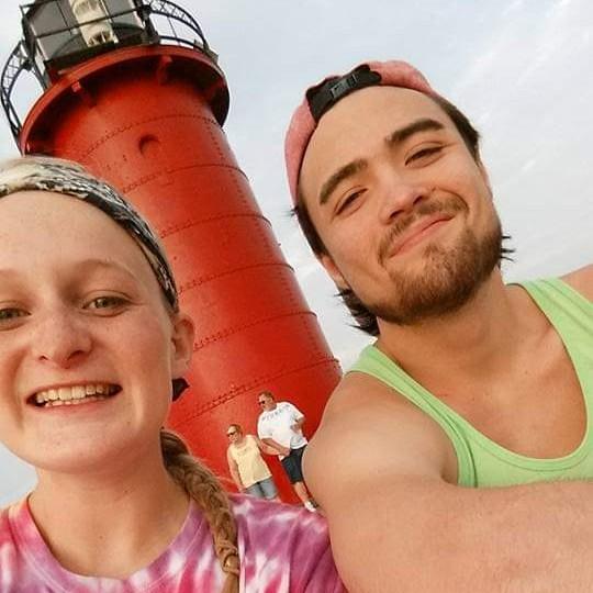Summer 2015. One of our many midwest road trips.