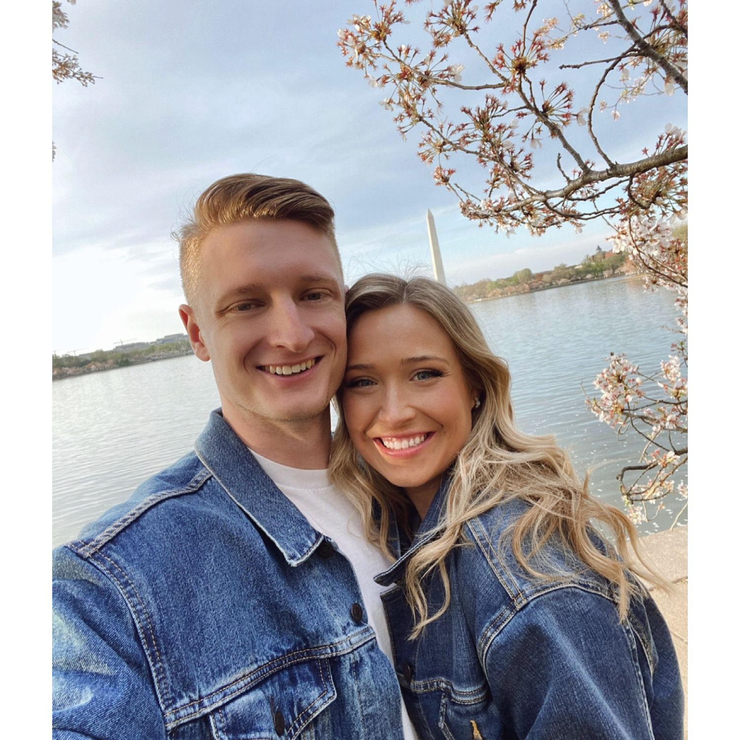 Annual cherry blossom adventure.