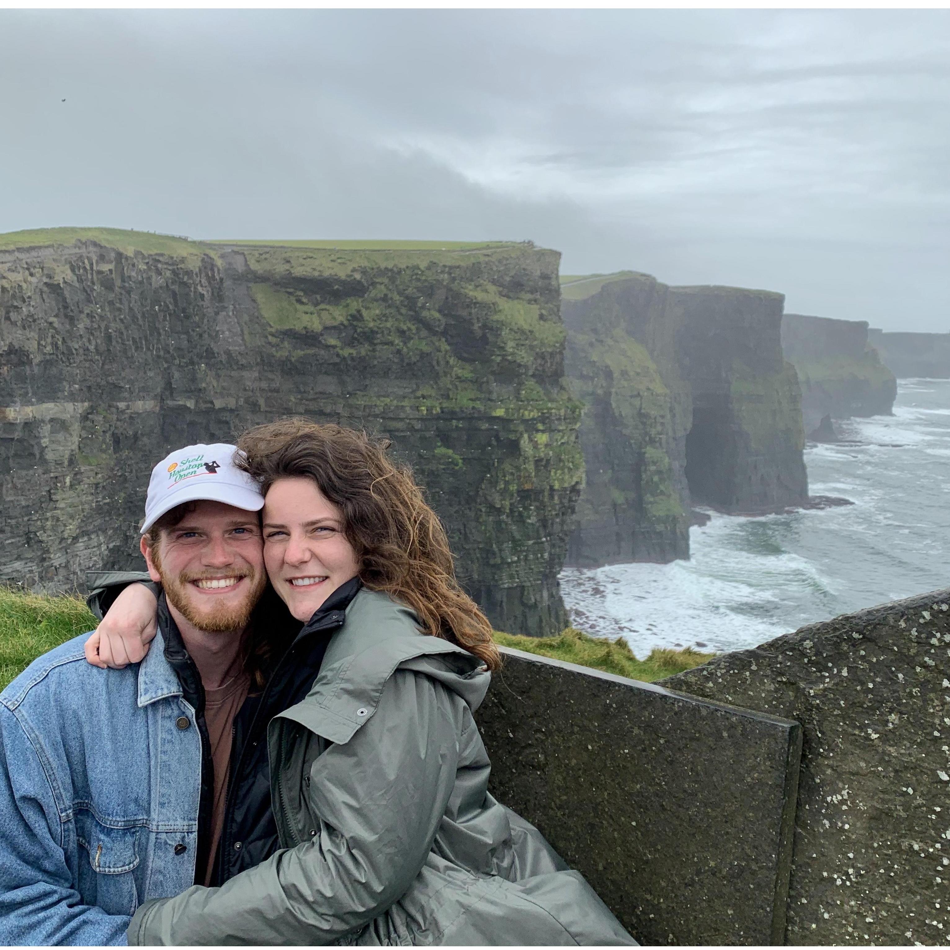 Lauren visiting Seth in Dublin!