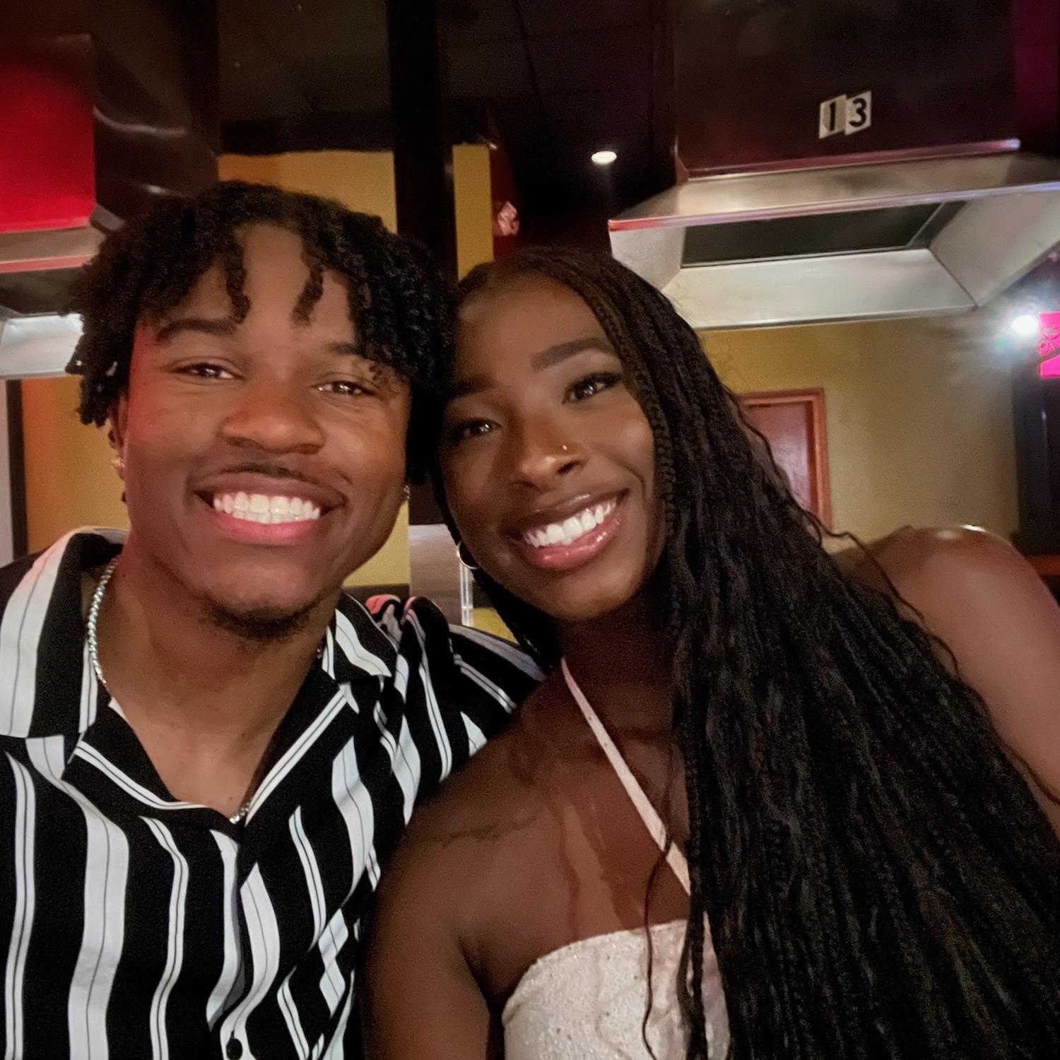 Photo from our first date .