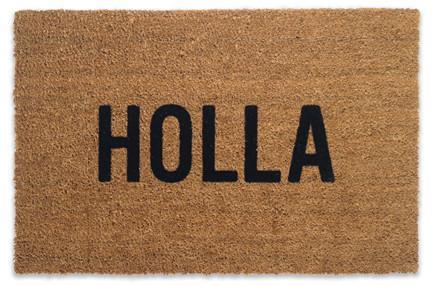 "Holla" Door Mat