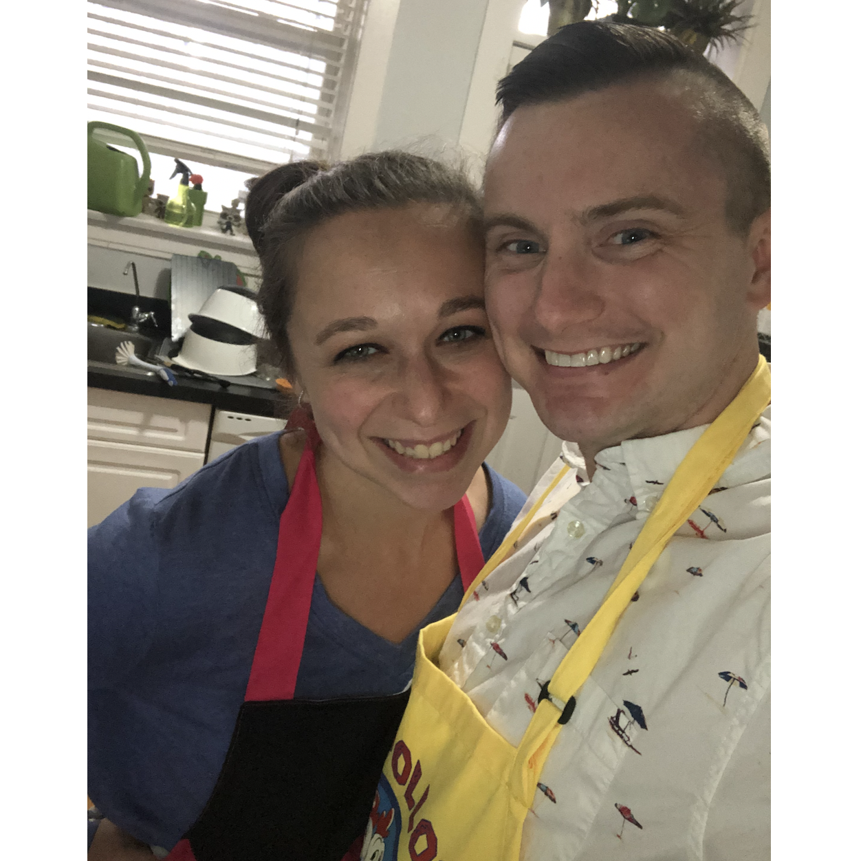 Baking sweet memories together.