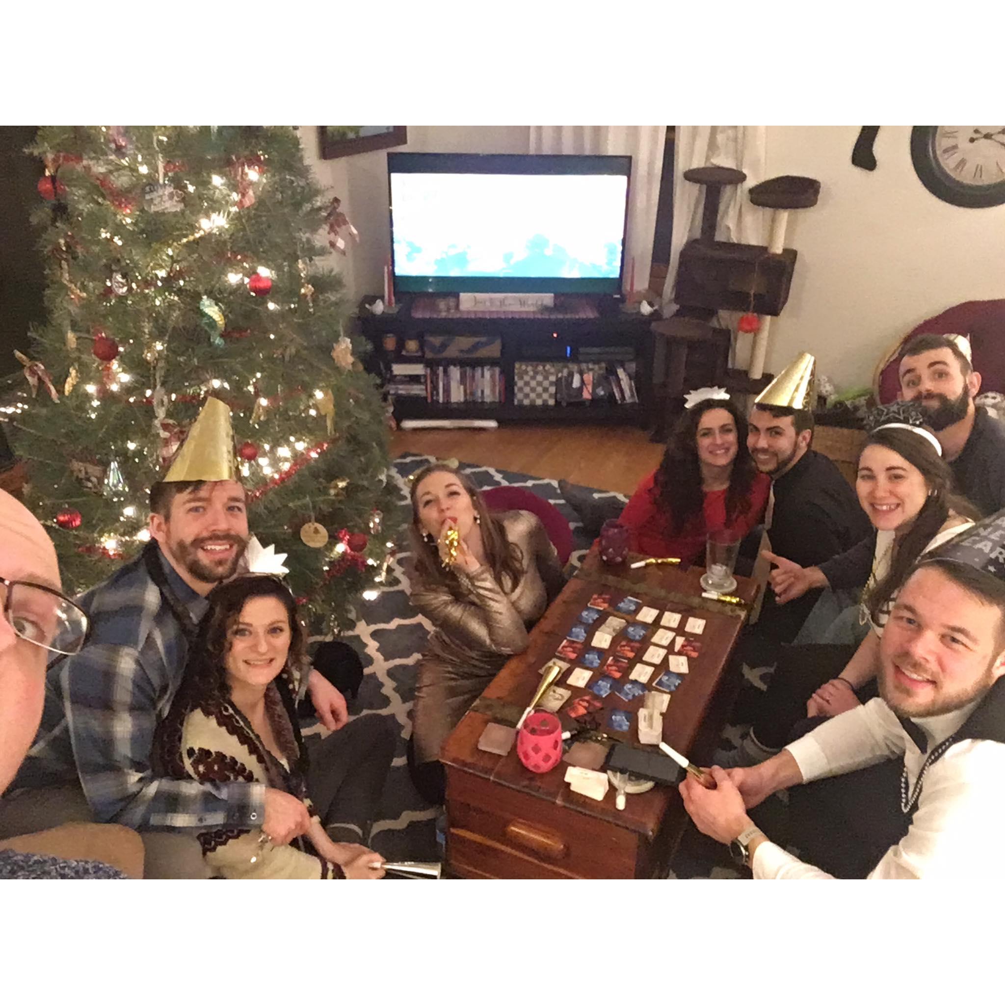 At this moment the world didn't know this would be the last New Year's Eve not as Mr. and Mrs. Rathbun