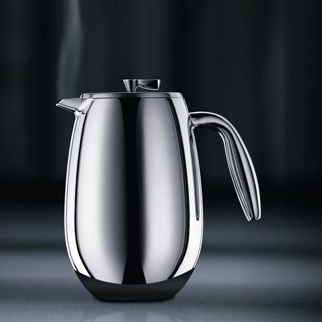 Bodum Columbia Double Wall Stainless Steel French Press Coffee Maker