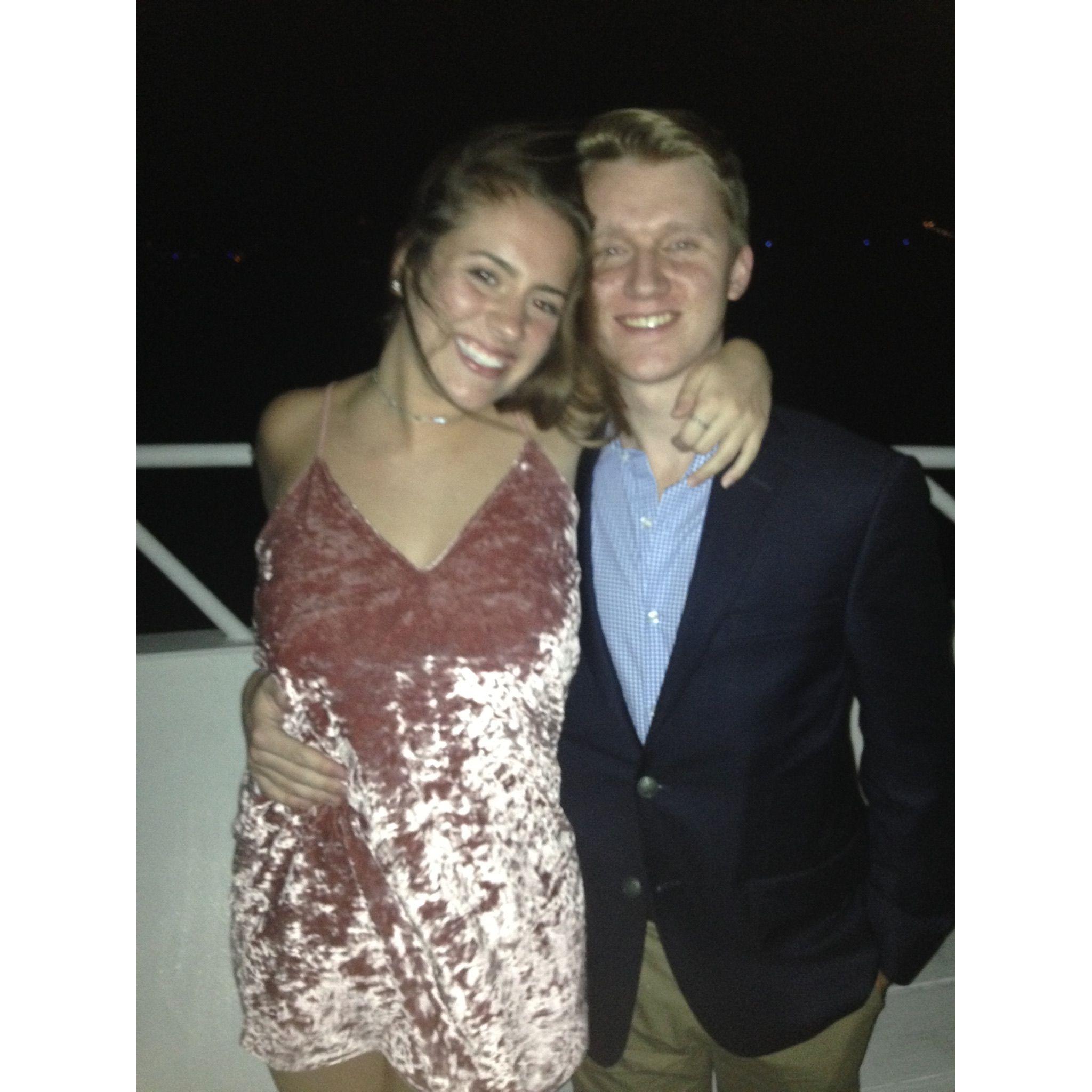 A fraternity date party to Lake of the Ozarks in 2017