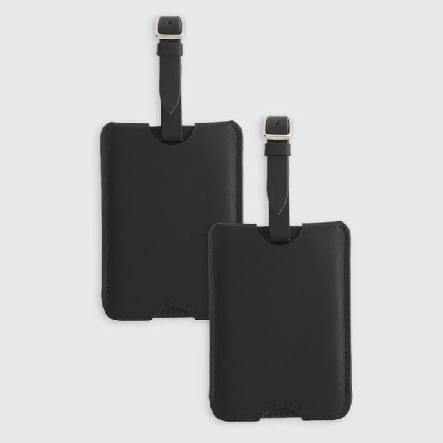 Nappa Leather Luggage Tag (2-Pack)