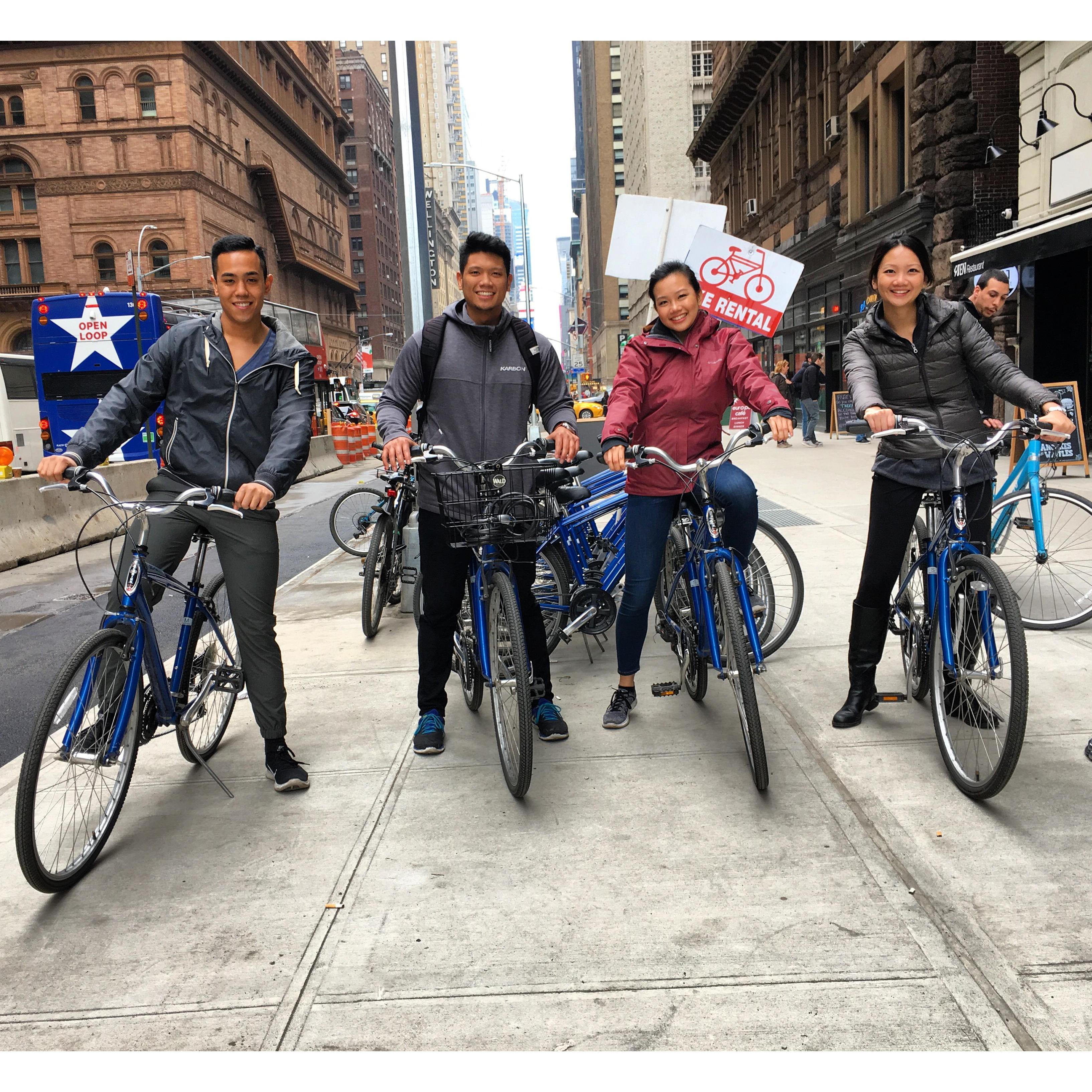 Visiting Benita and Matt in NYC