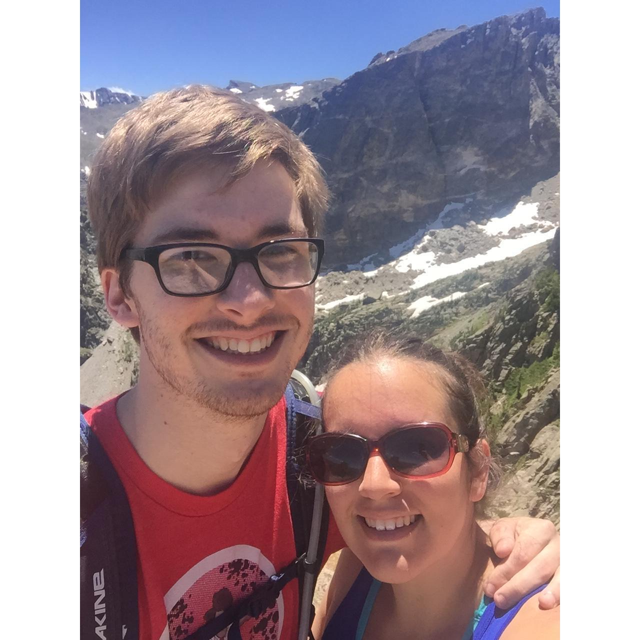 Hike to Flattop Mountain.