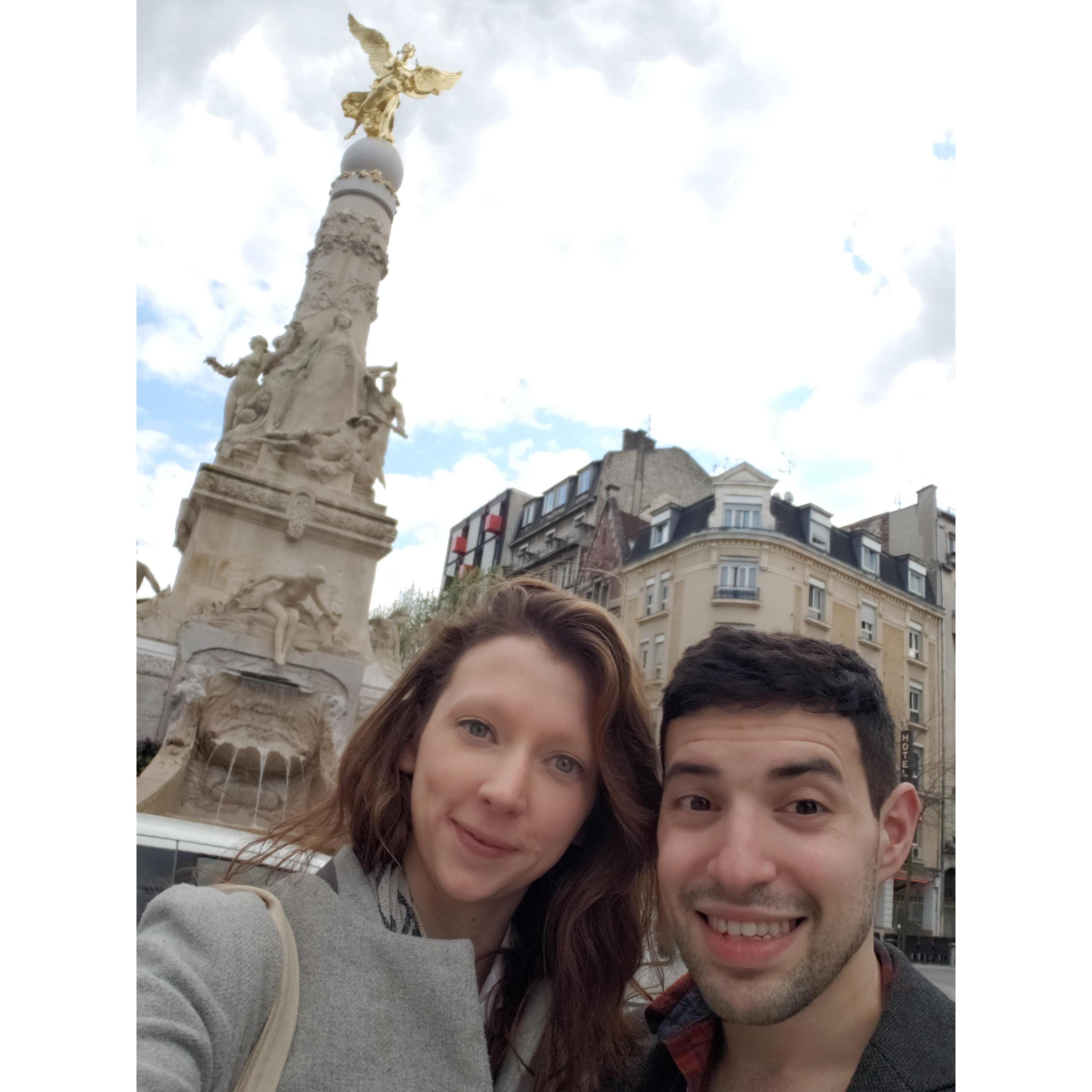 A little sleepy on Place d'Erlon