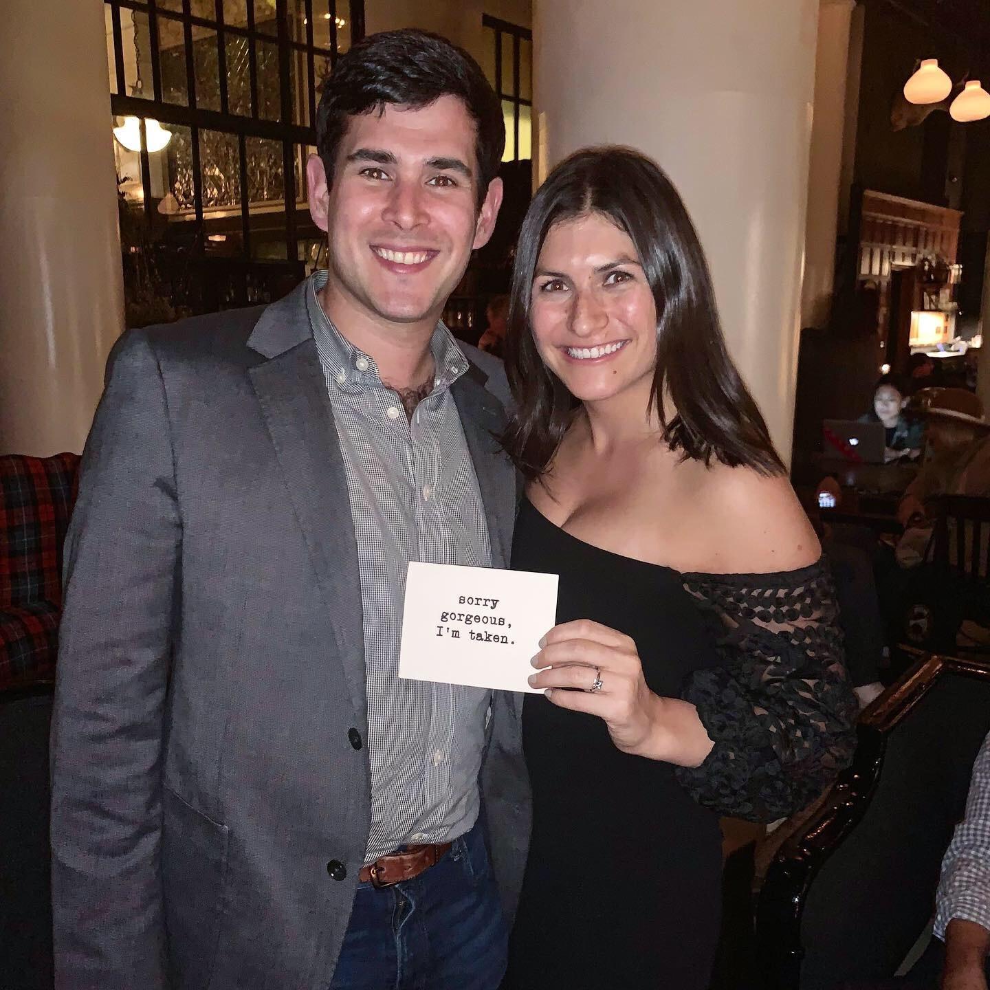 Celebrating our engagement!