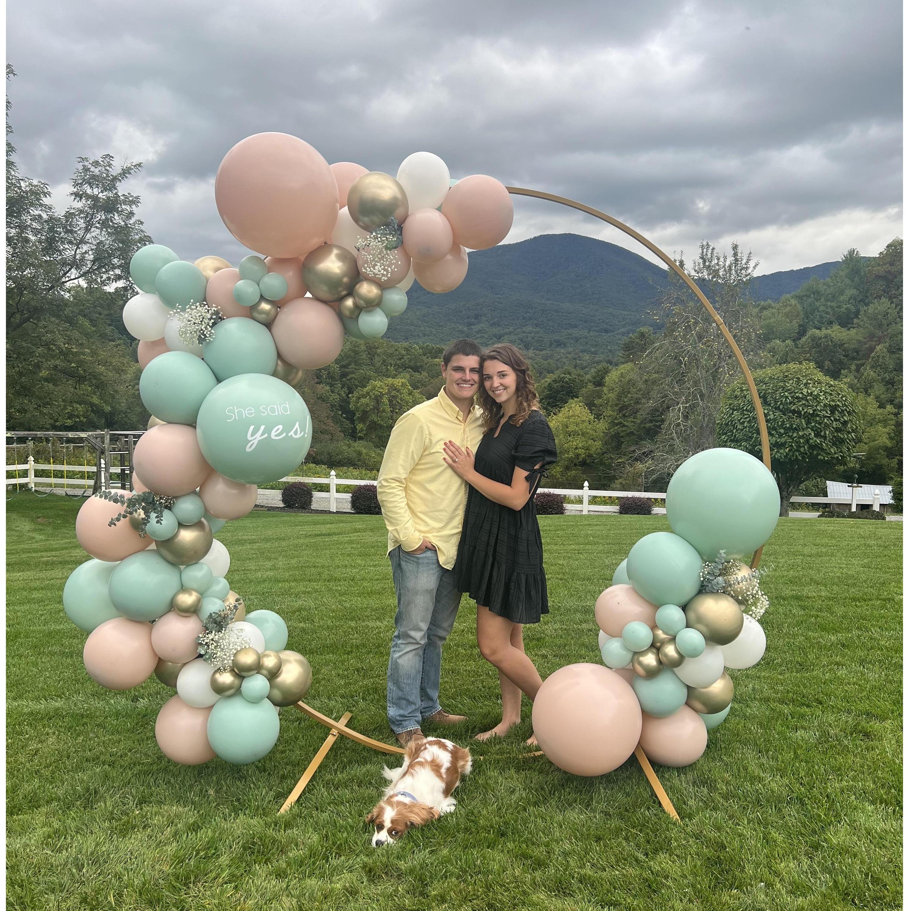 SHE SAID "YES"