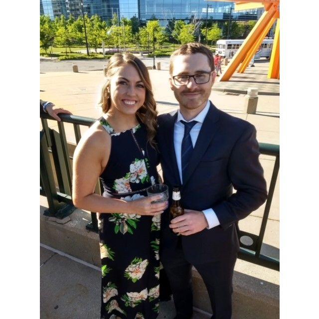 Kacie's first time visiting Milwaukee for our friends, Jack and Nicole’s wedding