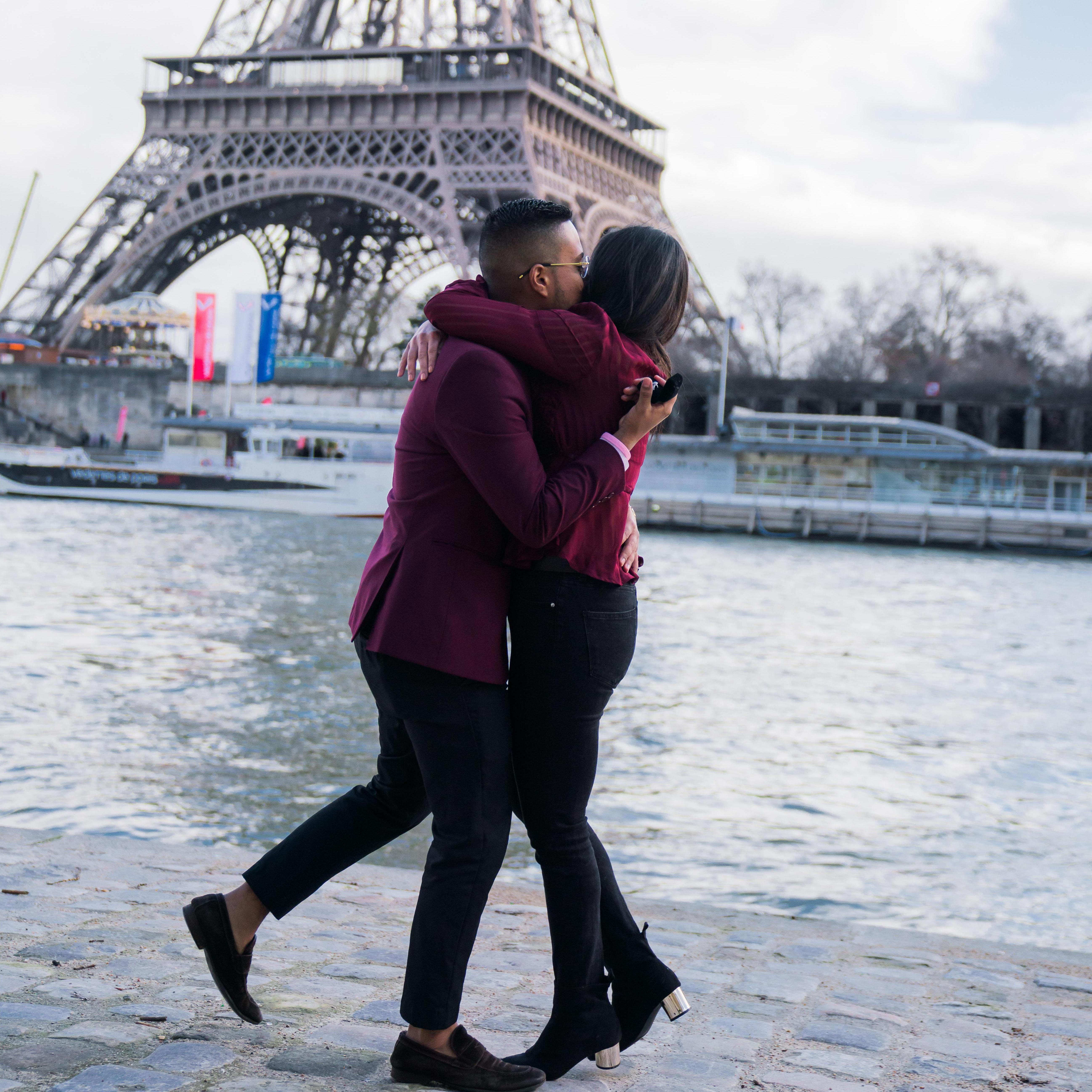 After she said, YES!