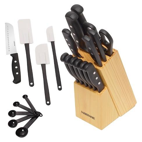 Farberware 22pc Never Needs Sharpening Cutlery Set