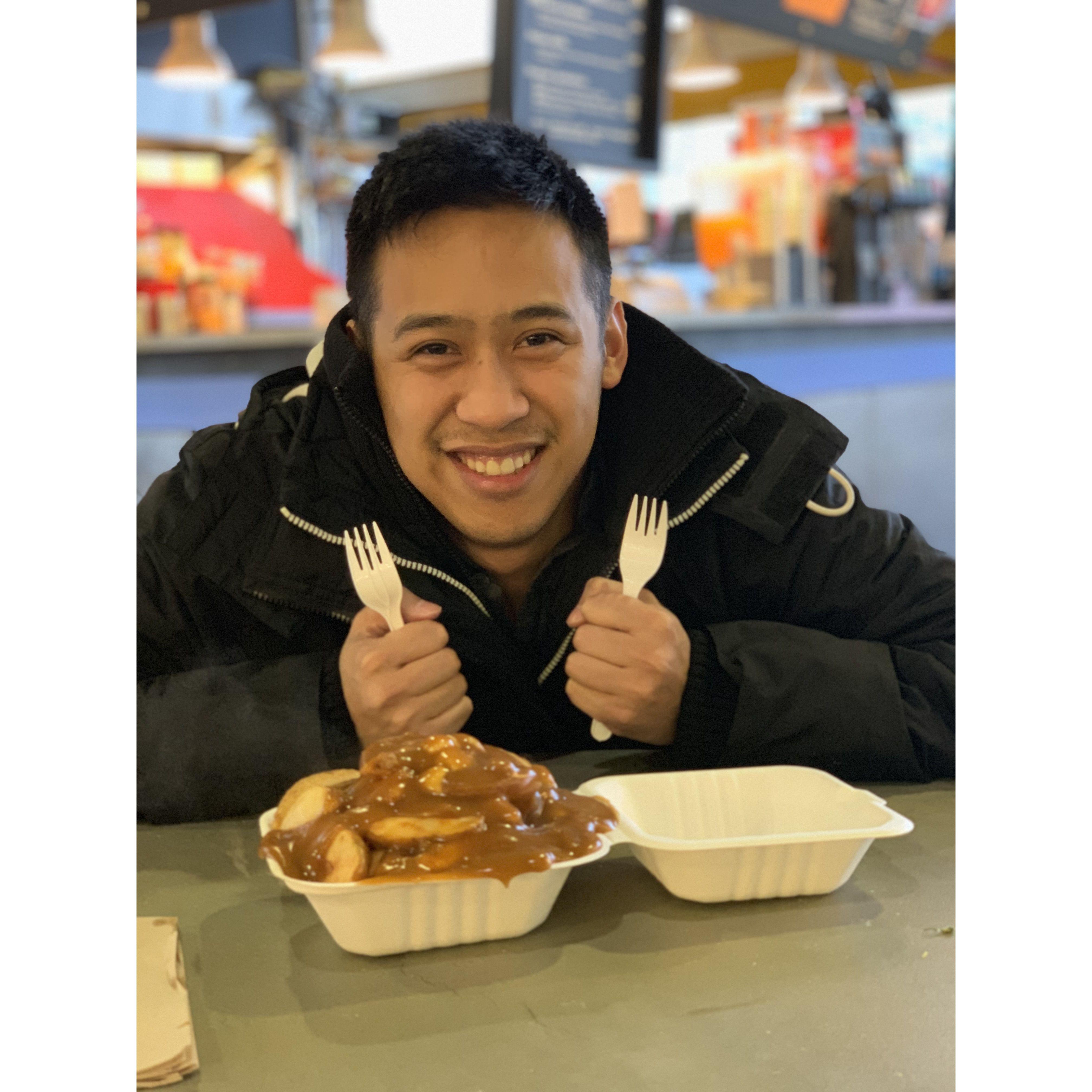 First time having poutine!