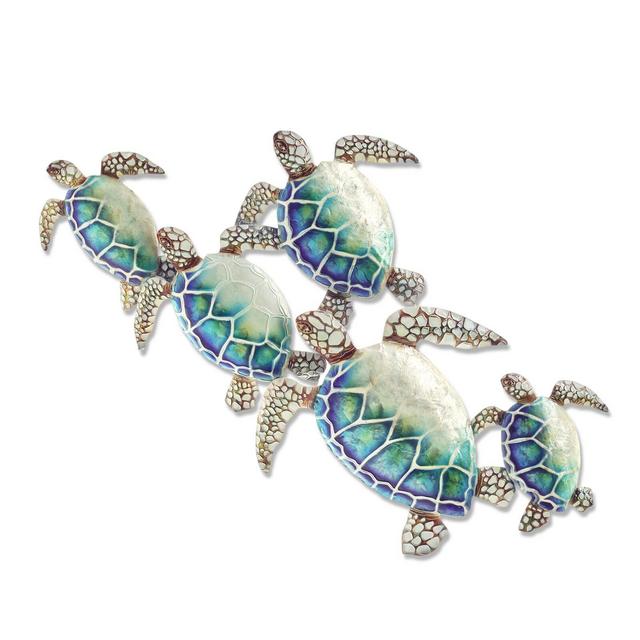 Sea Turtle Group of Five Wall Décor