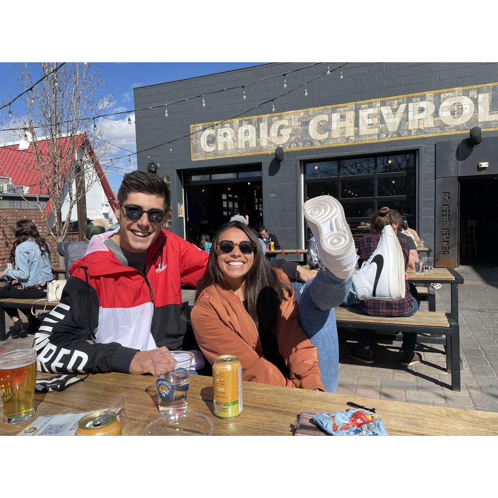 A first outing post-COVID showcasing some pretty cool new shoes at Denver Beer Company!