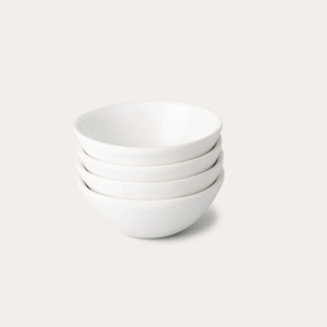 Little Bowls - Speckled White
