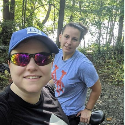 Biking in Pennsylvania.