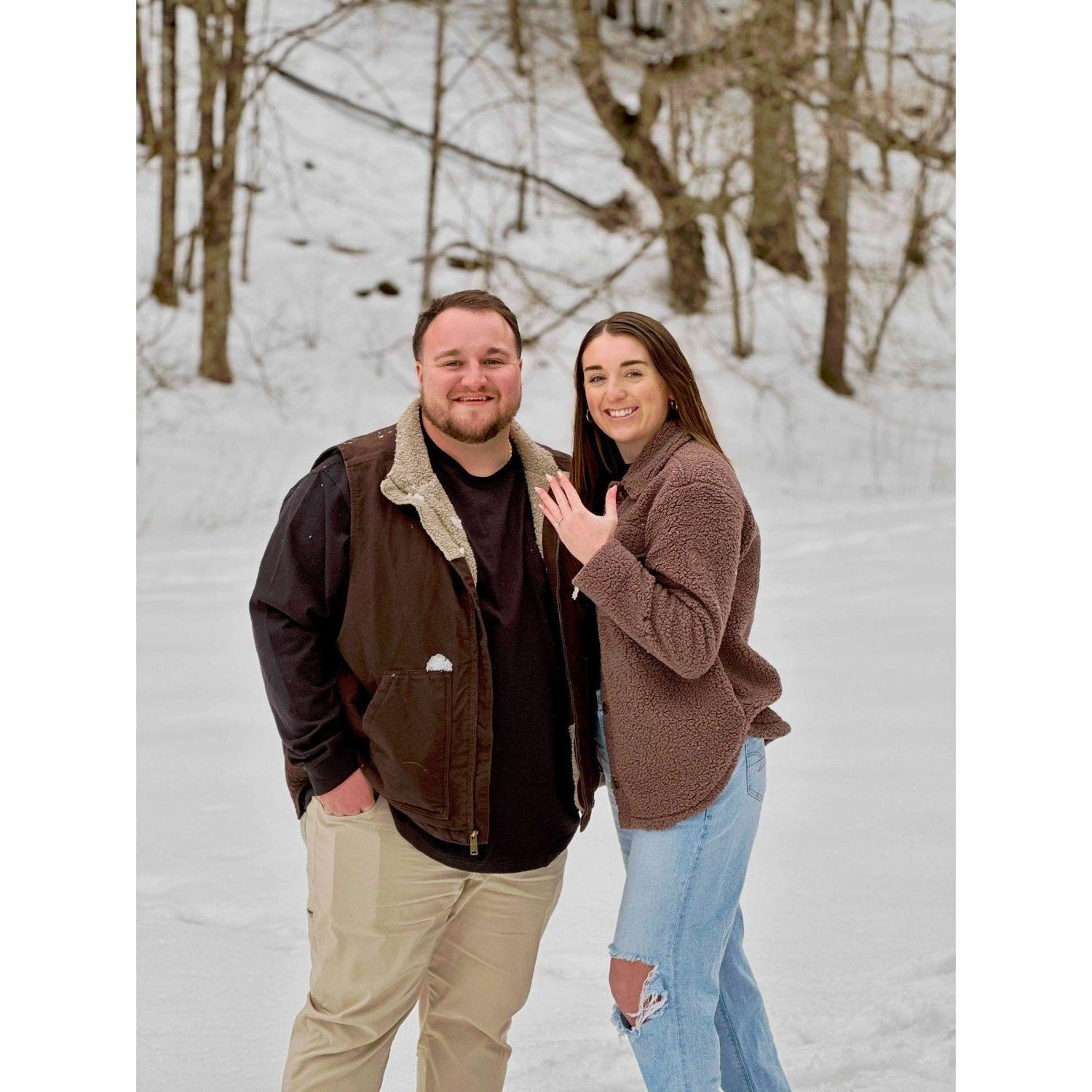 Right after Thurston popped the big question