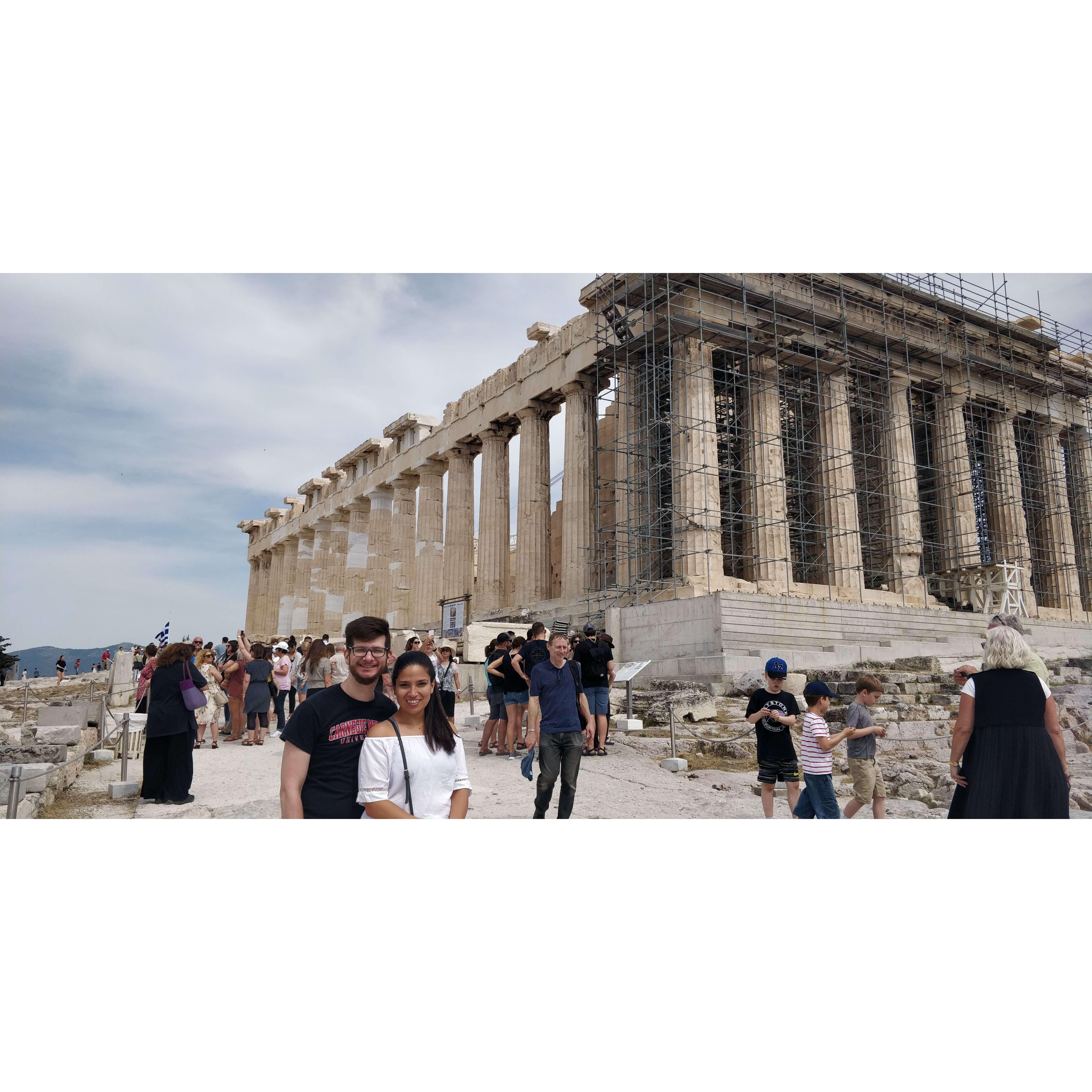 Parthenon, of course. Nilvea quote "He is very Greek"