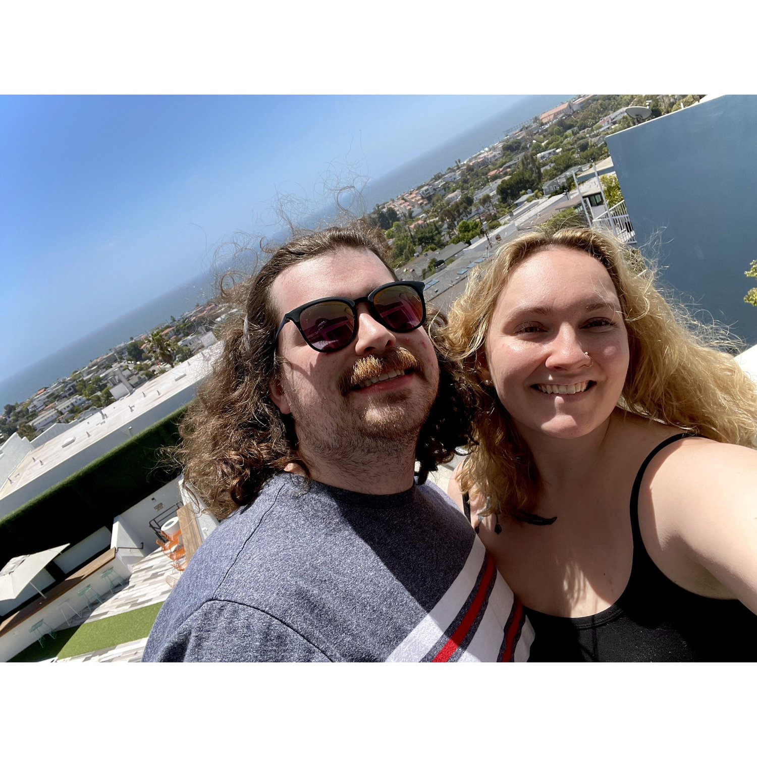 5.30.22 - Views from our hotel on our first solo vacation to LA