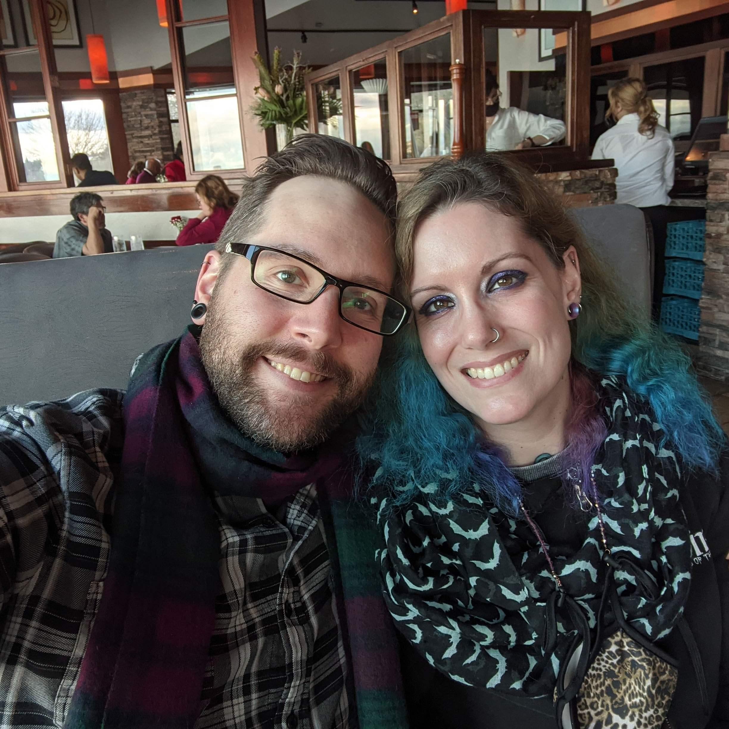 Valentine's Day 2022. At the Lobster Shop in Tacoma, WA.