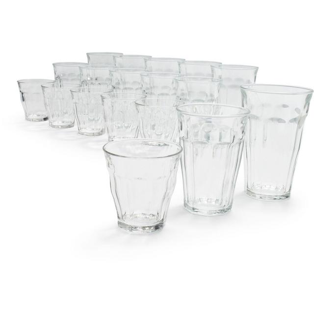 Duralex Picardie Tumblers, 18-Piece Set