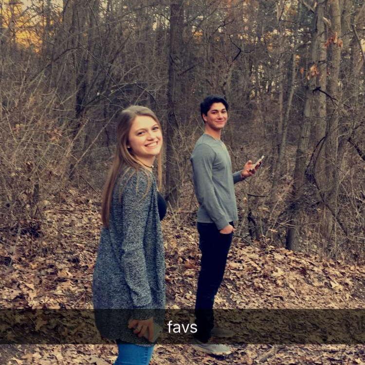 First picture together taken by the crew.