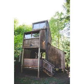One of the four treehouses