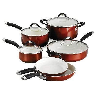Tramontina Style Ceramica Metallic Copper 10-Piece Cookware Set