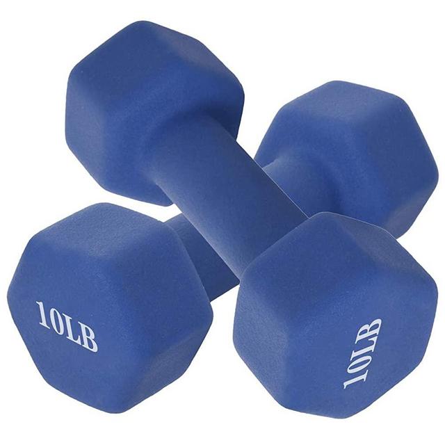 KLDJHNS A Pair Dumbbell Barbell Neoprene Coated Hand Weights, Dumb Bells Weights Set