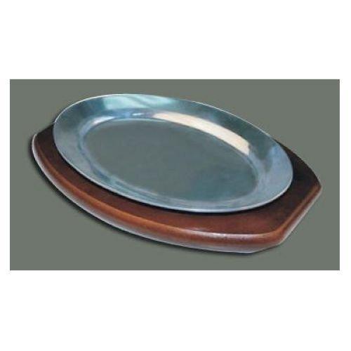 Winco APL-11 Aluminum Sizzling Platter, 11-Inch (2-Pack)