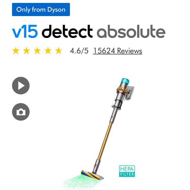 Dyson V15 Detect Absolute