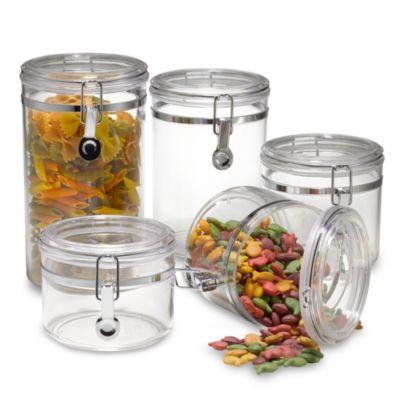 Oggi™ Acrylic 5-Piece Canister Set