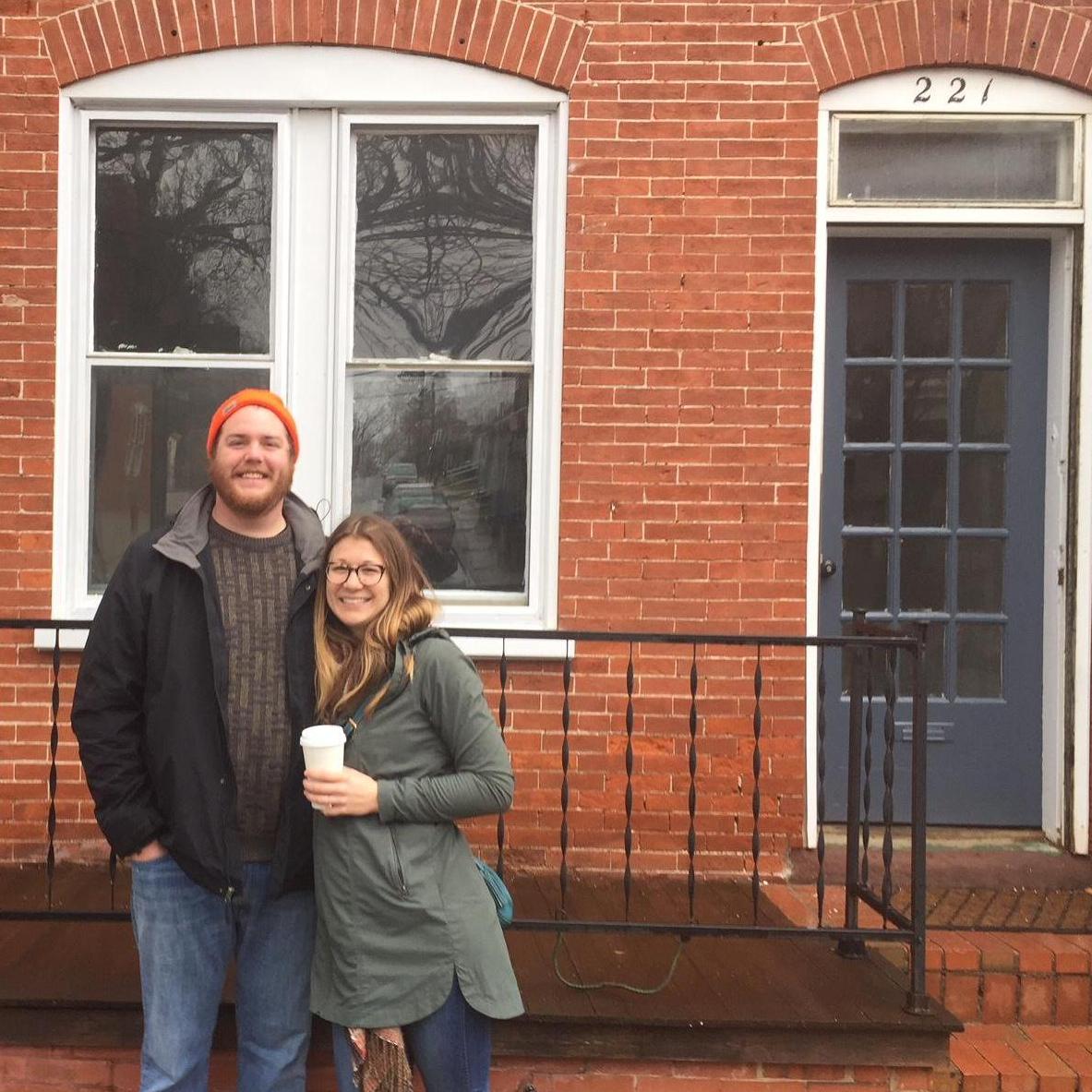 We became homeowners!! We bought our house in Lancaster in April. Come Visit!!!