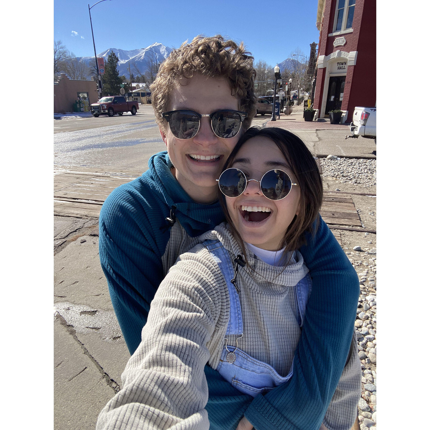 Winter 2024: We've made it a tradition to take a Leadville trip and get some Mellie's for Taylor's birthday!