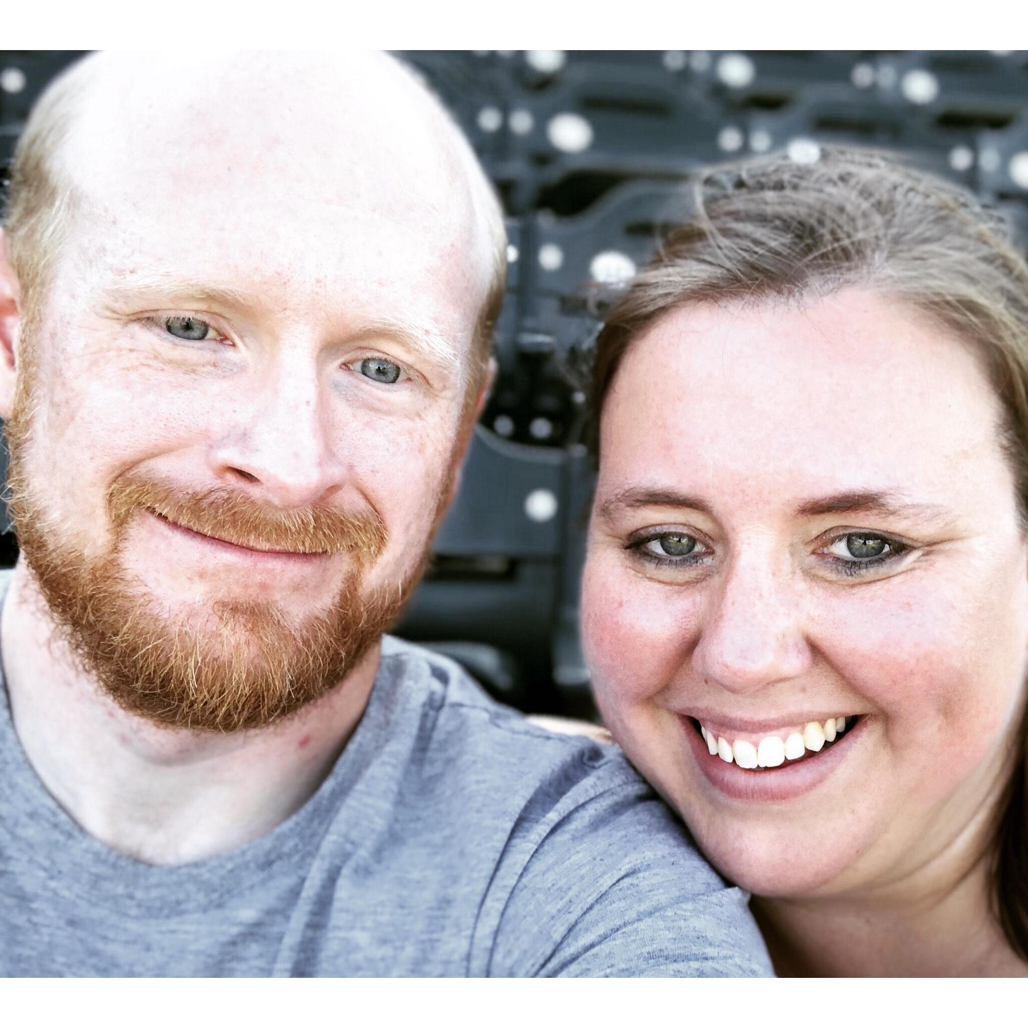 Second baseball game together!