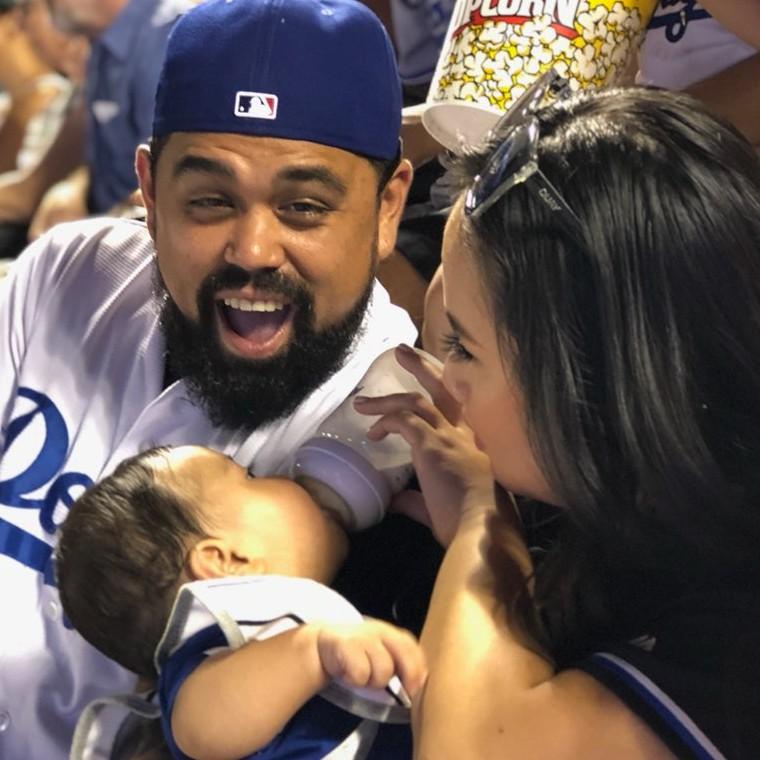 Meeting River for the first time!
Dodger Stadium, LA
August 2018