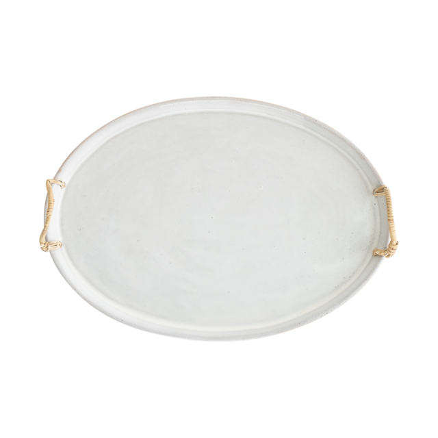 Rattan Handled Tray, McGee & Co