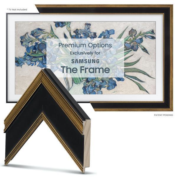 Samsung TV Frame - Antique Gold & Black